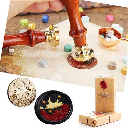 热销3D Embossed Sealing Wax Printhead Brass 25-30mm Wax Grai
