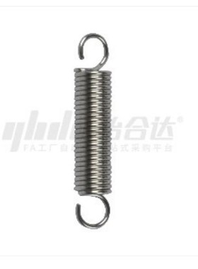 YAUA-D2/3/4/5/6/8/10/12-L10 15 20 25不锈钢带钩拉伸弹簧轻载