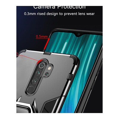 KEYSION Shockproof Case for Redmi Note 9S 9 Pro Max 8 Pro 8T