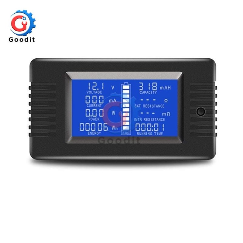 PZEM DC 0-200V 300A Multifunction Voltmeter Ammeter Car Batt