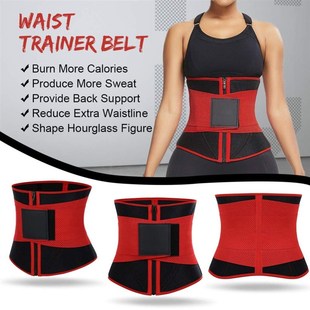 Women Waist Slim Tummy Fitness Belt Sweat Support New 推荐