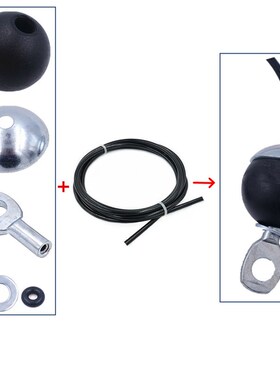 Gym Pulley Cable Wire Rope Thick 5MM/6MM PU Skin for Replace
