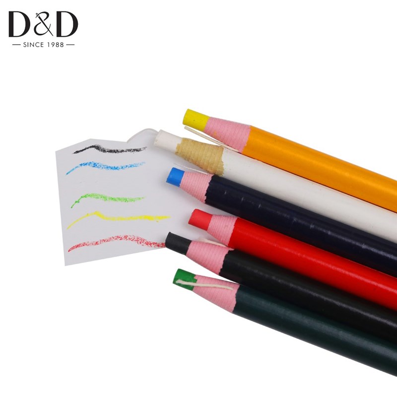 6pcs/Set Cut-free Sewing Tailor's Chalk Pencils Fabric Marke