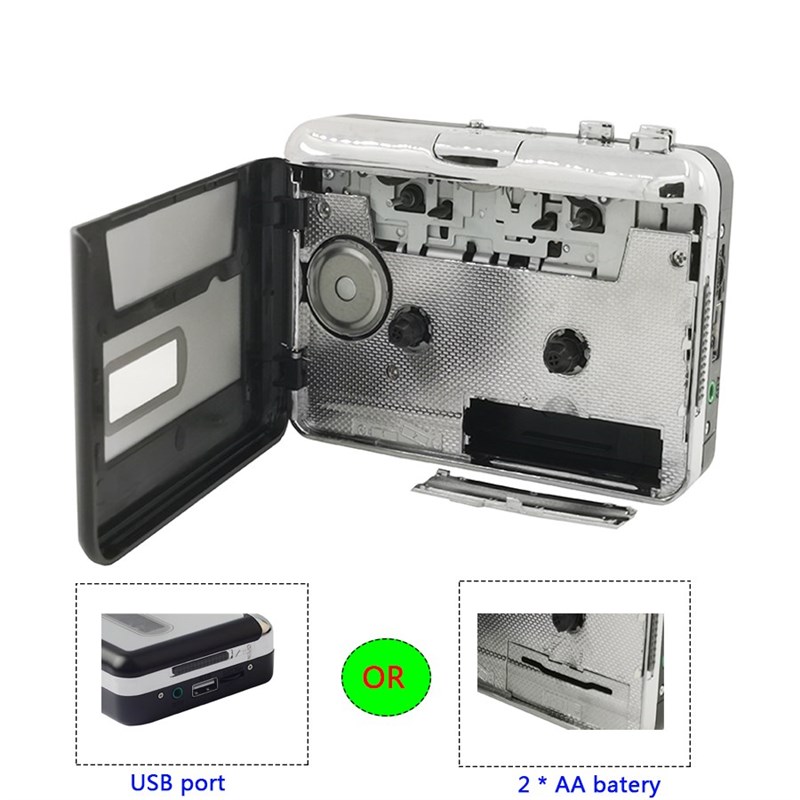 Cassette Player SB Walkman Cassette Tape Music Audio to MP3 电子元器件市场 外设配件 原图主图