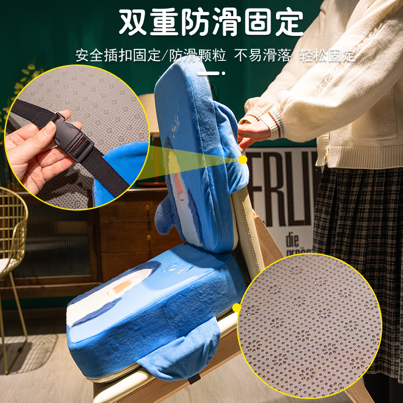 海绵坐垫办公室椅垫增高加厚椅子垫儿童加高餐椅垫子座椅屁垫座垫