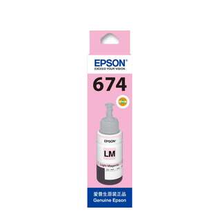 L810 爱普生原装 L801 L850 全新彩色打印墨水6色T674适用于L805