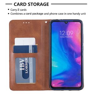 Leather Case for Huawei Y6P Y5P Y9S Y6 Y7 Y9 Prime Y5 2019 2