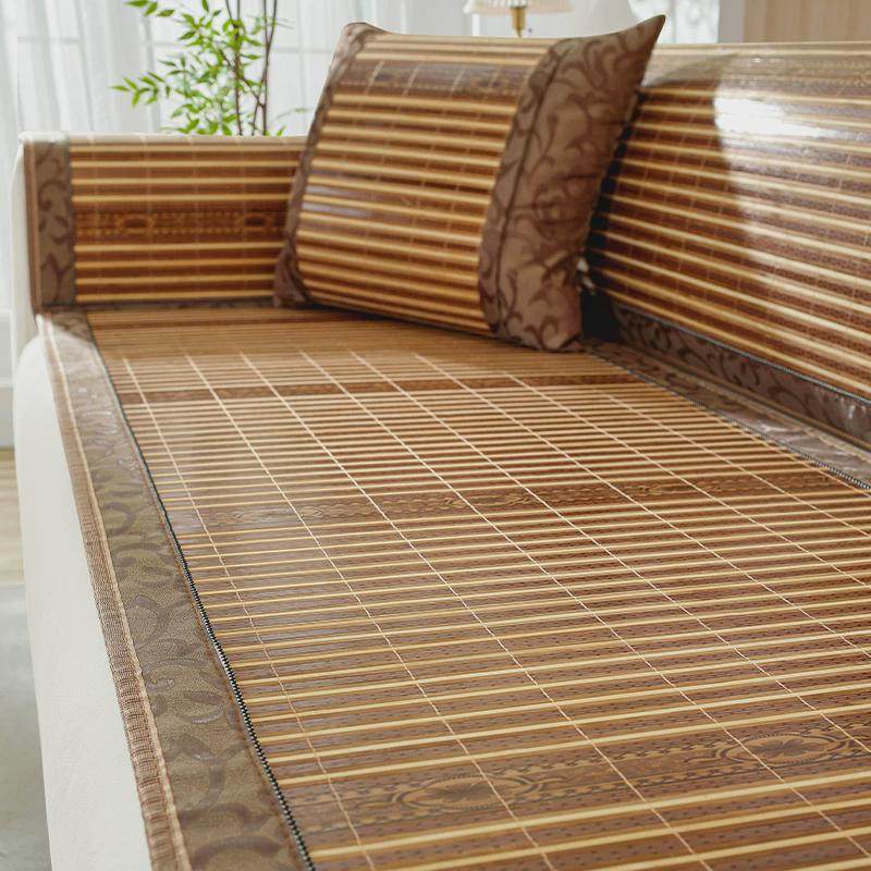 竹席沙发垫2024新款夏季款凉席坐垫夏天冰垫席子沙发套防滑罩新款,居家布艺,沙发垫,淘宝优惠券,粉丝福利购,淘宝优惠卷