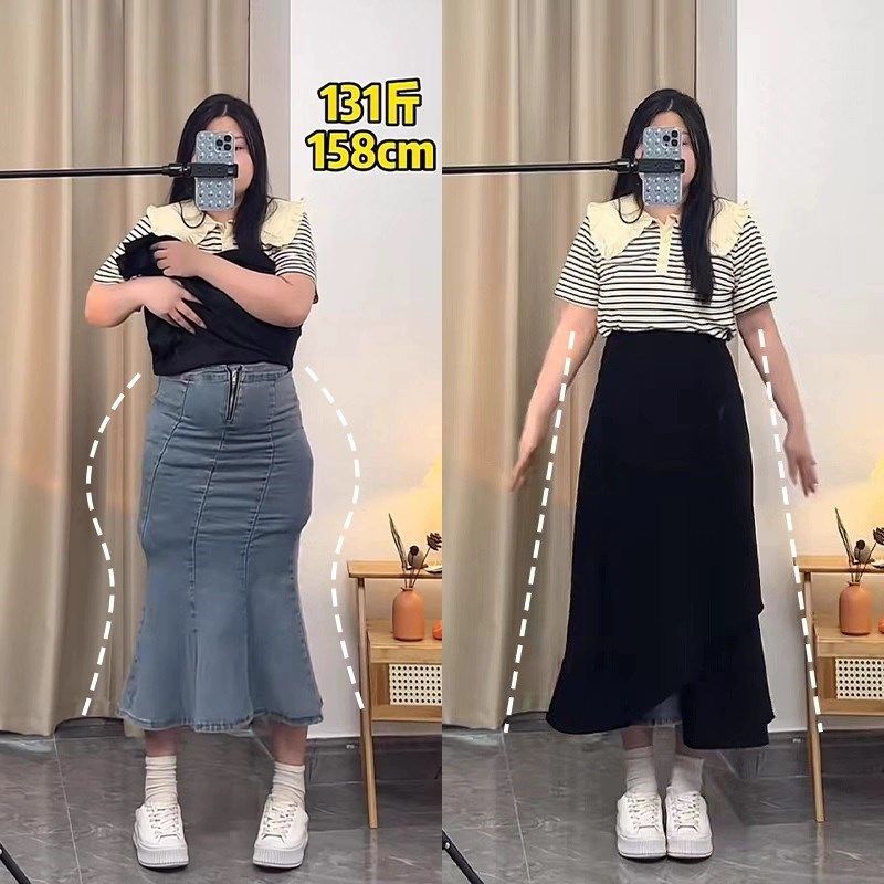 春秋大码黑色半身裙女不规则高腰梨形身材遮胯a字裙胖mm显瘦长裙,女装/女士精品,大码半身裙,淘宝优惠券,粉丝福利购,淘宝优惠卷