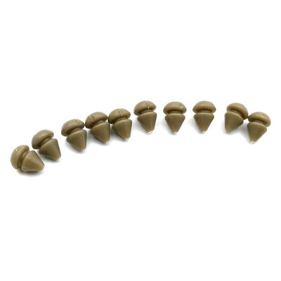 50Pcs/Set Carp Fishing Chod Rig Safety  Lead s Slide Heli Ri
