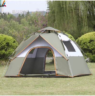 速发Camping tent.Thickened rainproof.fully automatic.Ultrali