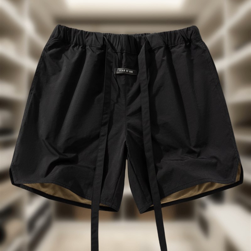 美式炫彩工装短裤男夏季潮牌宽松情侣运动五分裤子沙滩四分大裤衩