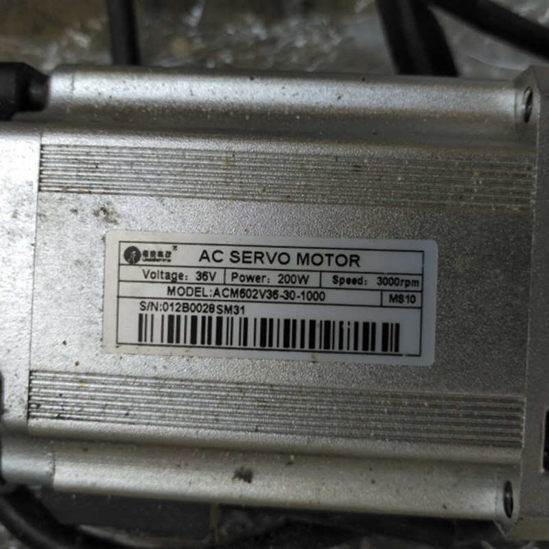 拆机雷赛伺服驱动器 ACS806加雷赛伺服电机200W 36伏输入ACM602V