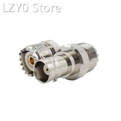 速发1Pcs Adapter SO-239 SO239 UHF Female to BNC Female Jack