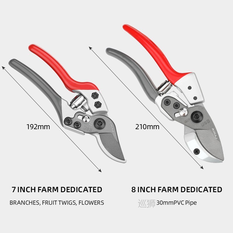 7/8in New Pruning Shears Bonsai Graft Garden Shears Stainles