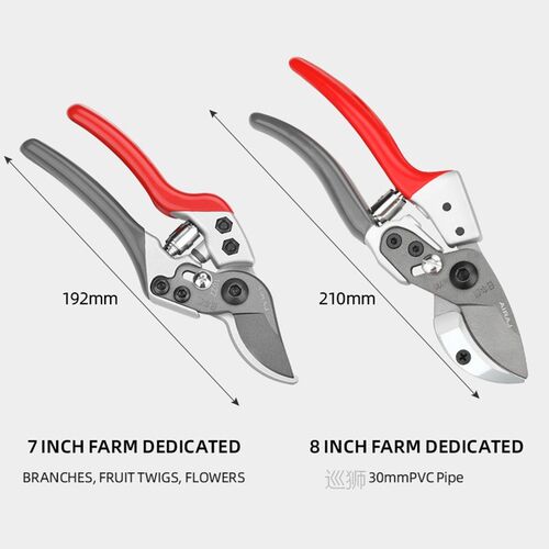 7/8in New Pruning Shears Bonsai Graft Garden Shears Stainles