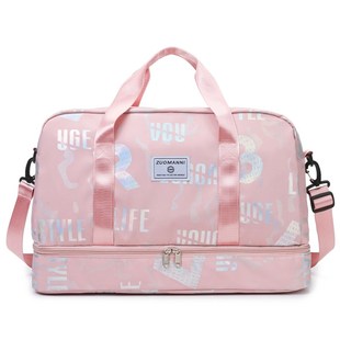 行李袋大容量可套拉杆箱杆上的配包附加手提短途旅行包女收纳轻便