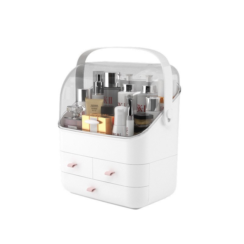 速发Multifunctional Transparent Makeup Vanity Box Portable D 饰品/流行首饰/时尚饰品新 其他DIY饰品配件 原图主图