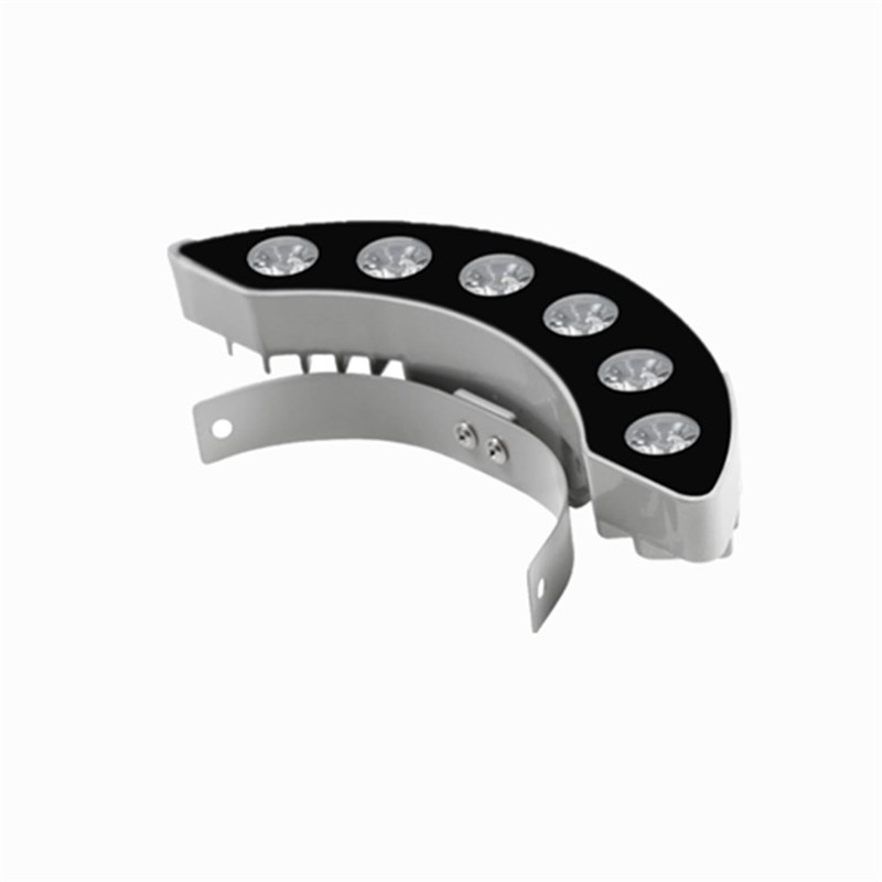 LED瓦楞灯3W5W6W12W琉璃瓦射灯月牙灯屋顶凉亭瓦片灯复古建筑射灯