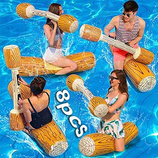 Rafts Log Pcs for Pool tloatbRow Toys Battlie InflaFa