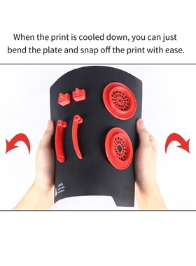 Soft Magnetic Hot Bed Table Mat Tape Sticker For 3D Printer