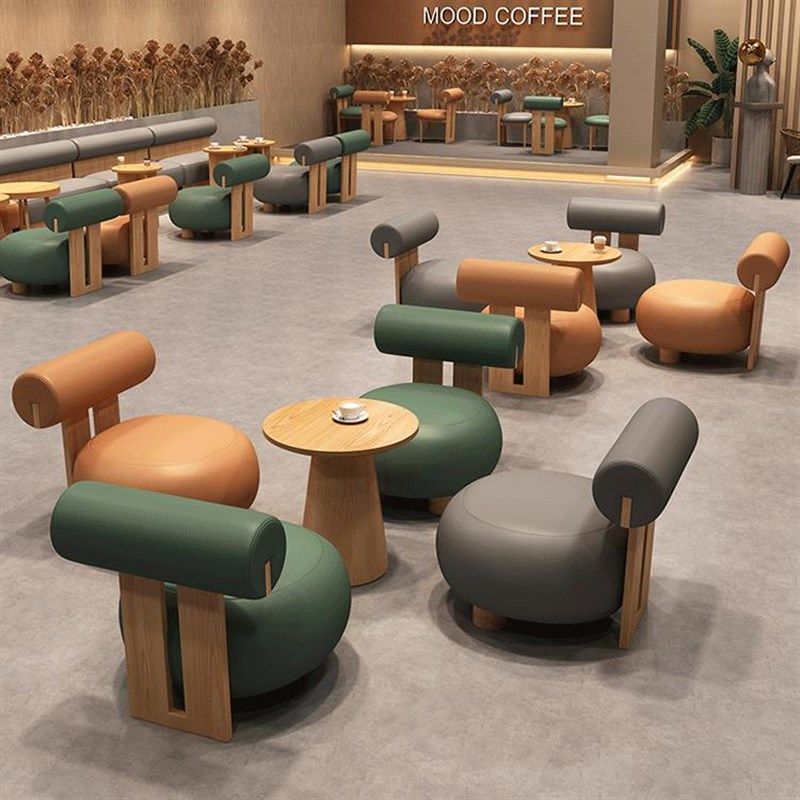 定制咖啡厅卡座沙发商务洽谈休闲桌椅商用奶茶店书吧酒吧餐饮家具,住宅家具,岩板餐桌,淘宝优惠券,粉丝福利购,淘宝优惠卷