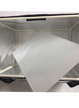 新品60L外g卖箱底板epp中空板保温隔板隔断阻隔挡板美团外卖箱配