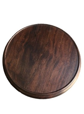 黑檀实木质底座花瓶文玩奇木座酒坛佛像花盆鱼缸香炉木托盘架摆件