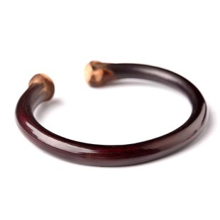 天然鸡血藤手镯蛇年礼物西藏原藤手环手串首饰鸡藤木细镯子男女