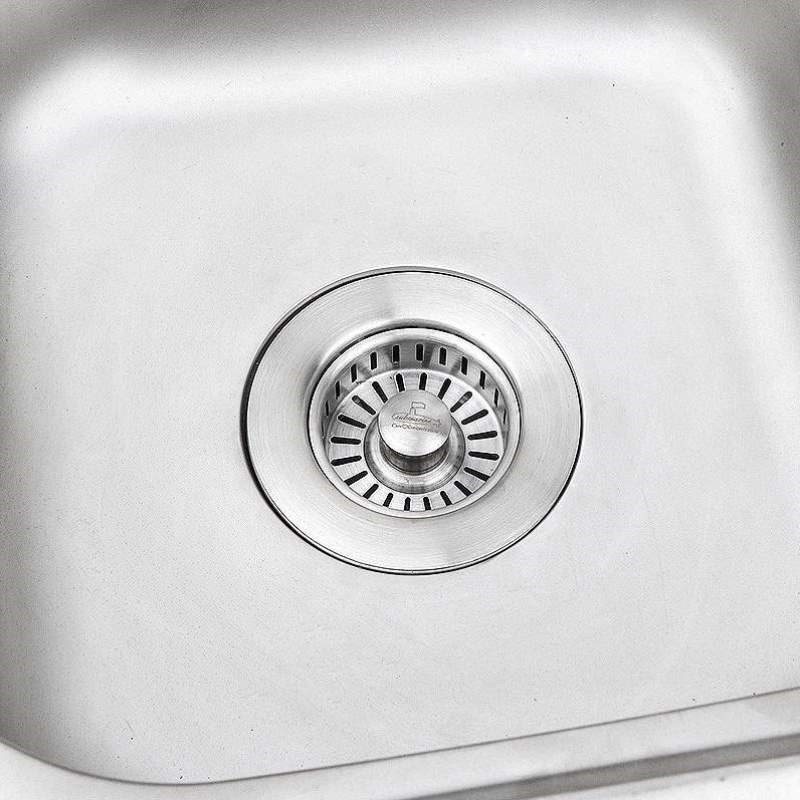 不锈钢洗菜过滤网塞子芯按压弹跳塞漏水水槽下水厨房洗碗池式器盆