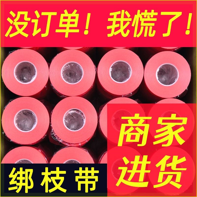 加厚葡萄蔬果绑枝带邦带绑枝机专用胶带绑枝器新款扎枝机胶带整箱