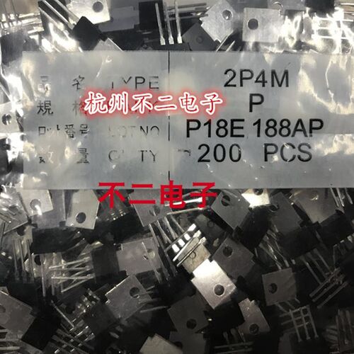200只/包 单向可控硅 2P4M 2A400V TO-202  TO-126 晶闸管