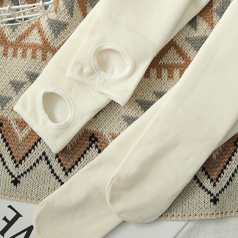 秋冬加绒白色连裤袜女外穿加厚螺旋纹打底裤袜保暖显瘦米白色丝袜,女士内衣/男士内衣/家居服,连裤袜/打底袜,淘宝优惠券,粉丝福利购,淘宝优惠卷