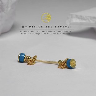 精品108单圈文玩地狱色湖北绿松石万向轴弟子珠配饰品DIY手工配件