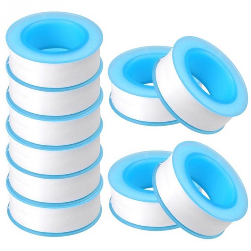 10Pcs Thread Tape Roll Plumbing Plumber Fitting for Water Pi