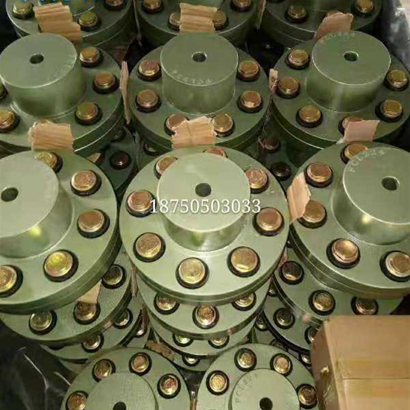 FCL型弹性套柱销橡胶联轴器 减速机电机圆柱螺丝铸铁材质(现货)