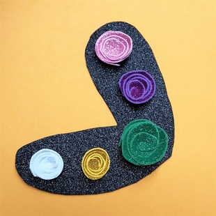 金粉海绵纸大张彩色金葱泡沫纸亮光闪光折纸剪纸彩纸儿童手工加厚