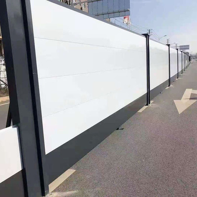 装配式钢结构围挡市政工程施工围挡可拆卸地铁施工围挡板彩钢围挡