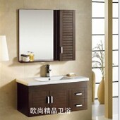 T现货 橡木浴室柜组合洗脸盆柜洗手盆柜卫浴柜台盆柜家具 欧式 美式