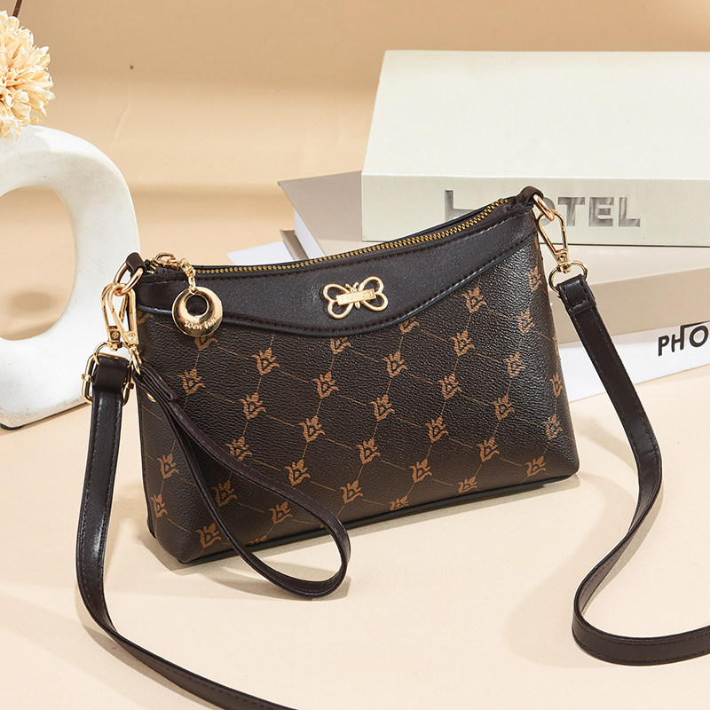 手拿包女时尚印花新款2022中年妈妈买菜小包放手机零钱单肩斜挎包,箱包皮具/热销女包/男包,小方包,淘宝优惠券,粉丝福利购,淘宝优惠卷