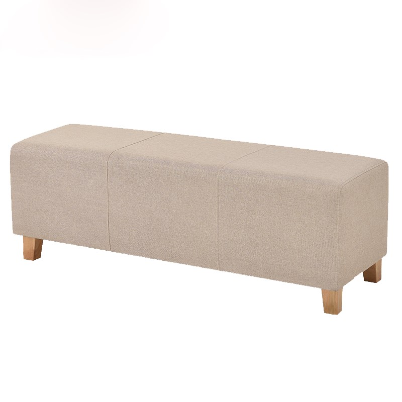 实木收纳储c物凳长条布艺凳换鞋凳简约沙发凳长凳长方形凳子床尾