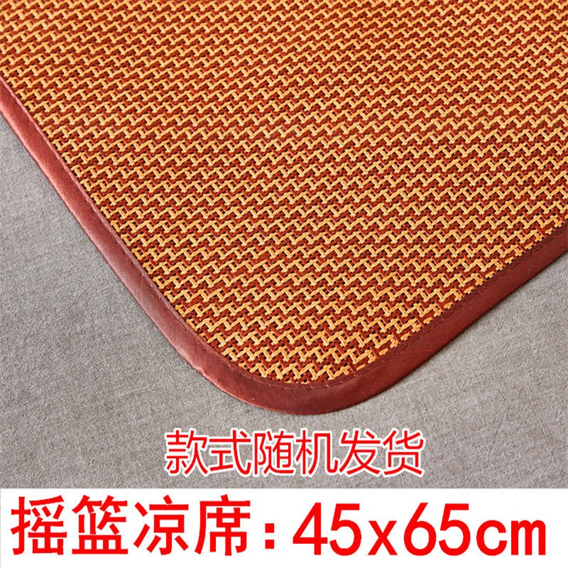 藤席冰丝凉席1.8m床双人柔软1.5米1.2可折叠竹床席床席草席子新款