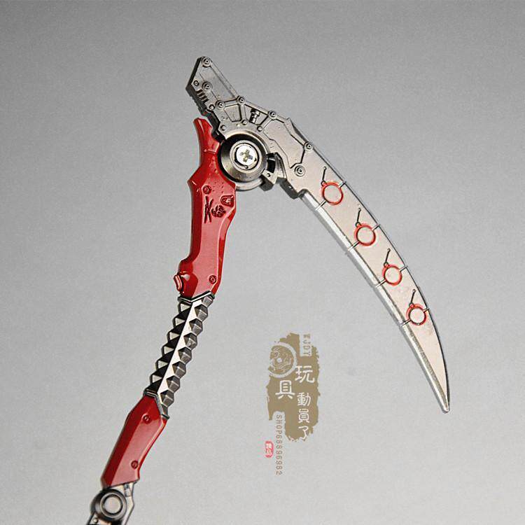 速发1比6镰刀微缩兵器亡灵传家宝死亡曲线勾镰12寸兵人武器道具模