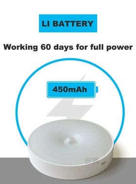 LED Night Light No Flicker Soft Round Nightlights Rechargeab