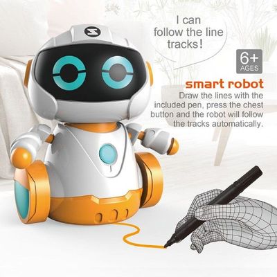 速发Inductive Electric Robot Car Line Follower Magic Pen Toy