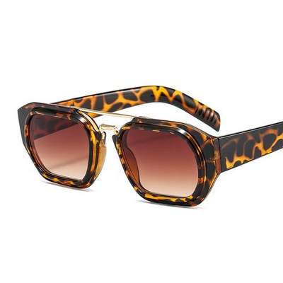 速发2021 New Fashion Suqare Sunglasses Women Men Shield Luxu