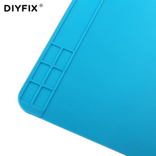 Soft Silicone Soldering Work Pad Heat Insulation Desk Mat Ma