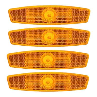 4pcs Safety Bike Bicycle Spoke Reflector Warning Light Refle