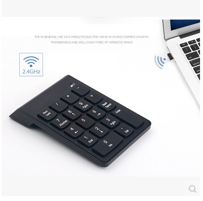 2.4G无线数字键盘 电脑数字小键盘财务I专用键盘 蓝牙迷你无线键