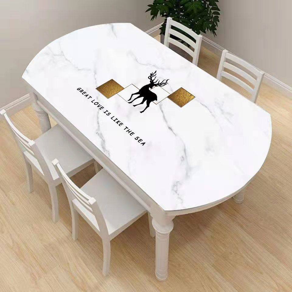 餐桌桌布防水防油防烫可擦洗pvc软玻璃茶几垫简约不透明桌布,居家布艺,桌布,淘宝优惠券,粉丝福利购,淘宝优惠卷